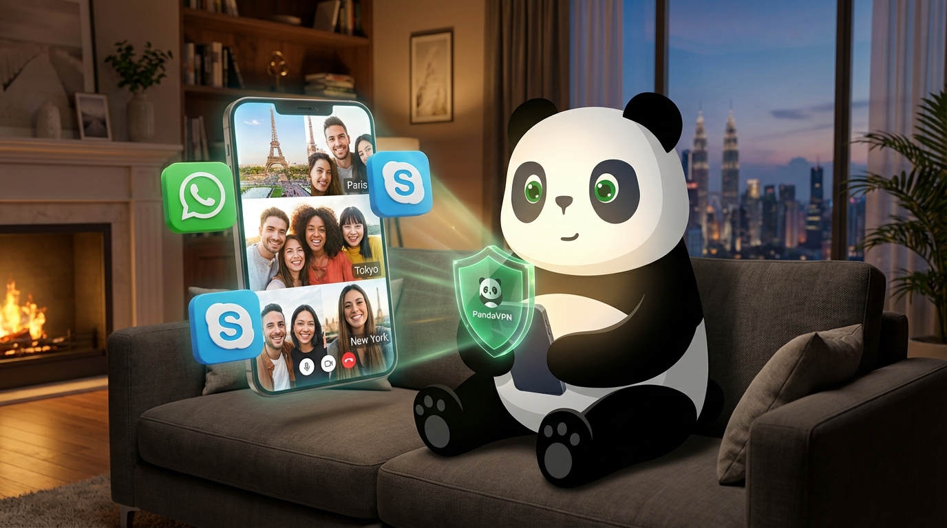 Bridge the Distance: Crystal Clear International Calls with PandaVPN